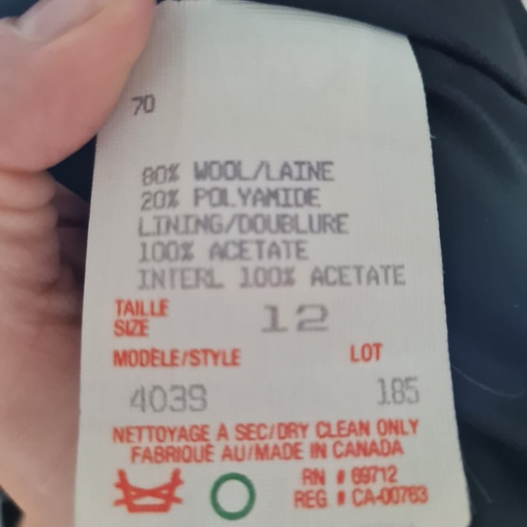 Vintage red Montréal made Irving Samuel coat - Picture 4 of 4